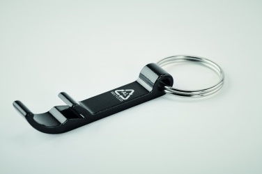 Logo trade promotional gifts picture of: Recycled aluminium key ring Nokia